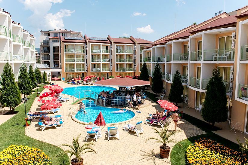 Sun City Hotel Slăntjev Brjag Exteriör bild